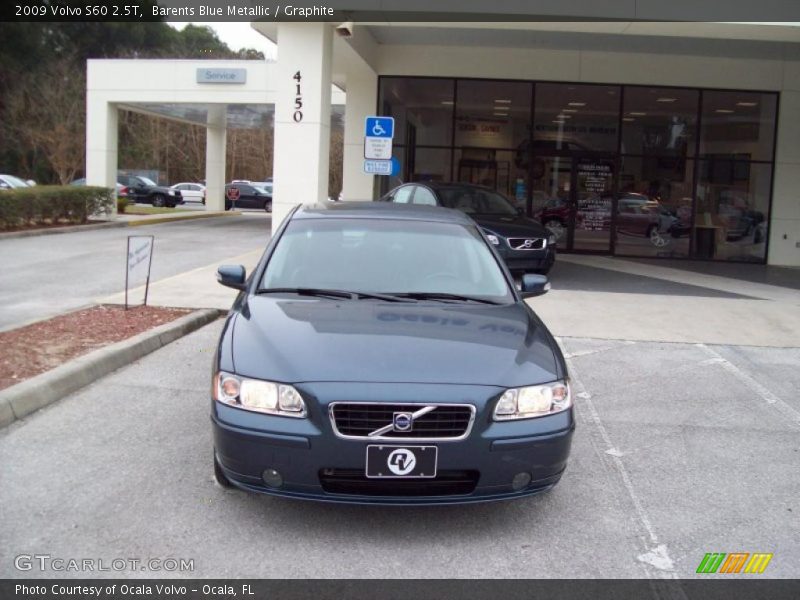 Barents Blue Metallic / Graphite 2009 Volvo S60 2.5T