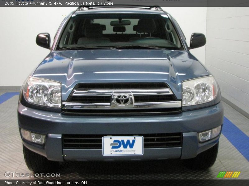 Pacific Blue Metallic / Stone 2005 Toyota 4Runner SR5 4x4