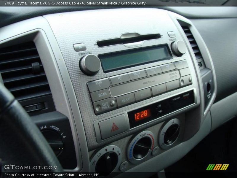 Silver Streak Mica / Graphite Gray 2009 Toyota Tacoma V6 SR5 Access Cab 4x4