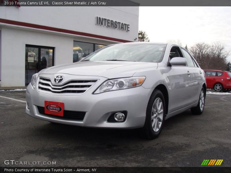Classic Silver Metallic / Ash Gray 2010 Toyota Camry LE V6