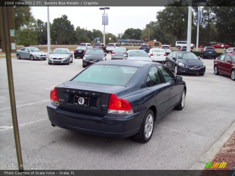 Barents Blue Metallic / Graphite 2009 Volvo S60 2.5T