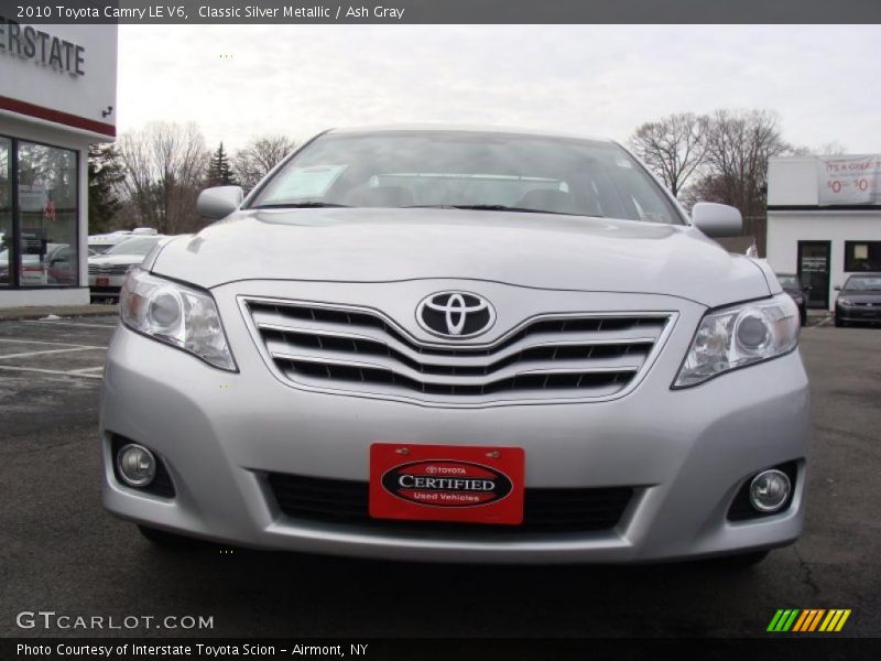 Classic Silver Metallic / Ash Gray 2010 Toyota Camry LE V6