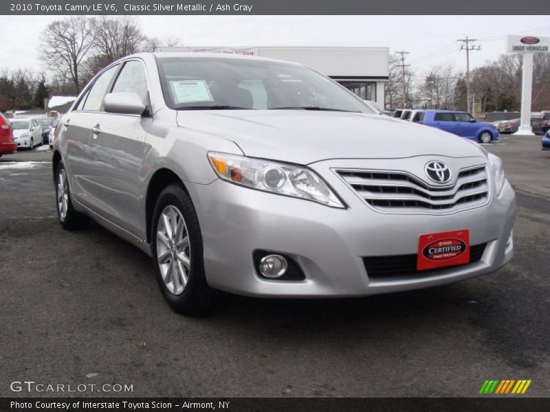Classic Silver Metallic / Ash Gray 2010 Toyota Camry LE V6