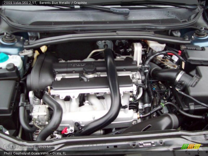 Barents Blue Metallic / Graphite 2009 Volvo S60 2.5T