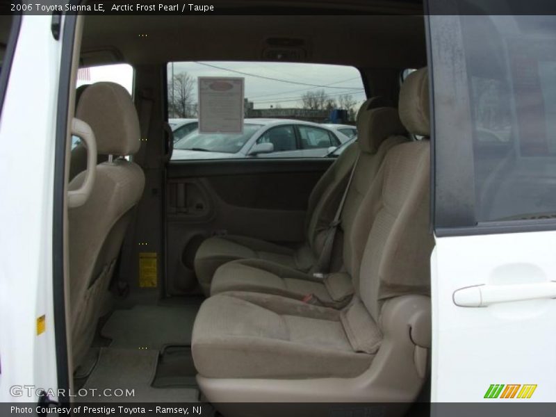 Arctic Frost Pearl / Taupe 2006 Toyota Sienna LE