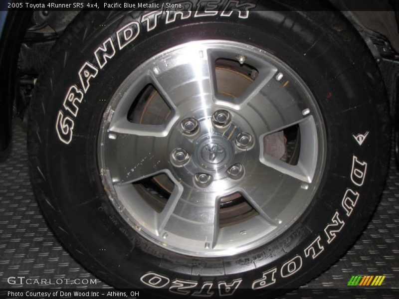 Pacific Blue Metallic / Stone 2005 Toyota 4Runner SR5 4x4