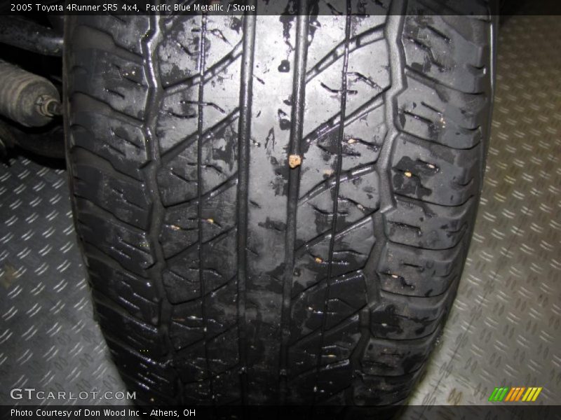 Pacific Blue Metallic / Stone 2005 Toyota 4Runner SR5 4x4