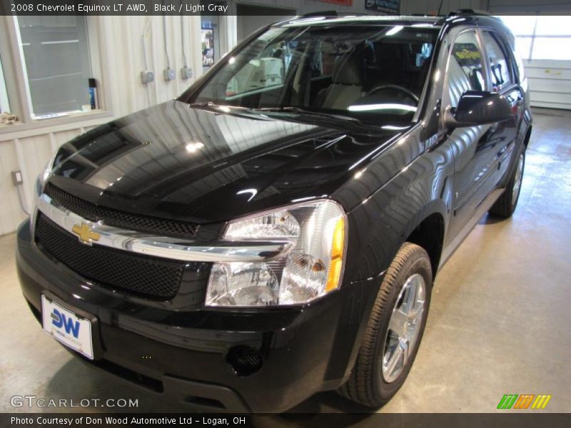 Black / Light Gray 2008 Chevrolet Equinox LT AWD