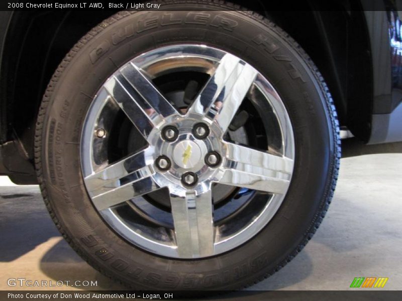 Black / Light Gray 2008 Chevrolet Equinox LT AWD