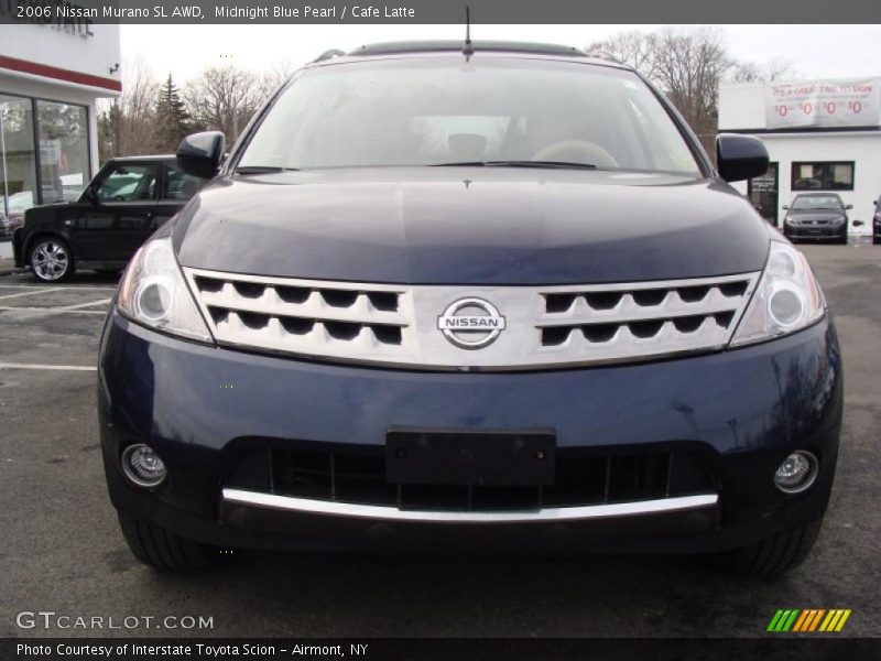 Midnight Blue Pearl / Cafe Latte 2006 Nissan Murano SL AWD