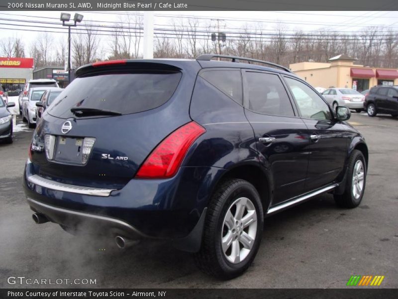 Midnight Blue Pearl / Cafe Latte 2006 Nissan Murano SL AWD