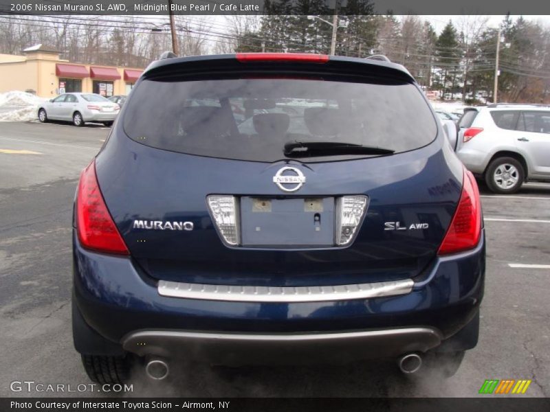 Midnight Blue Pearl / Cafe Latte 2006 Nissan Murano SL AWD