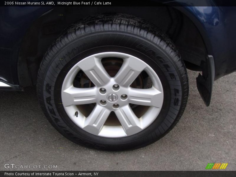 Midnight Blue Pearl / Cafe Latte 2006 Nissan Murano SL AWD