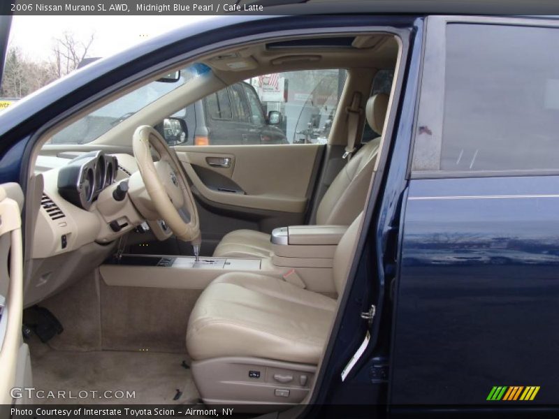 Midnight Blue Pearl / Cafe Latte 2006 Nissan Murano SL AWD
