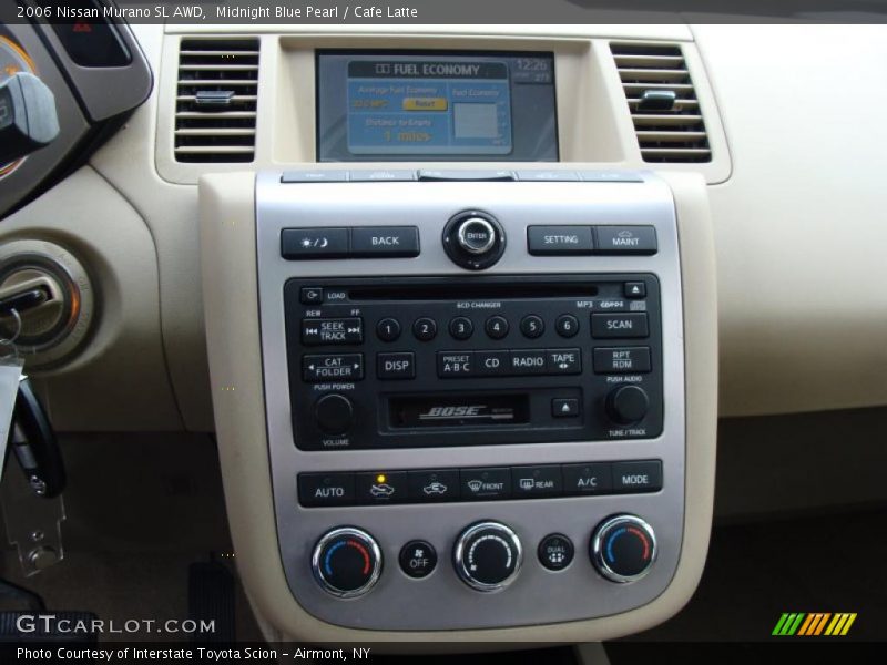 Midnight Blue Pearl / Cafe Latte 2006 Nissan Murano SL AWD