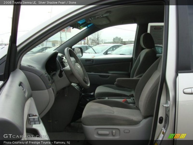 Silver Shadow Pearl / Stone 2008 Toyota Sienna LE