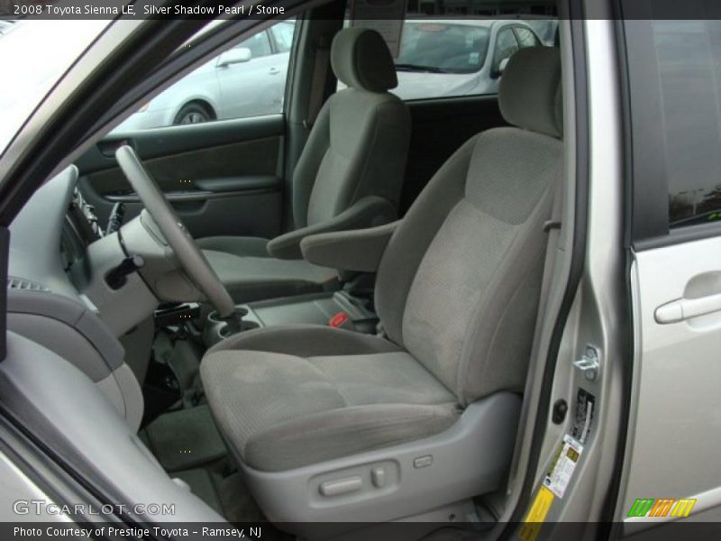 Silver Shadow Pearl / Stone 2008 Toyota Sienna LE