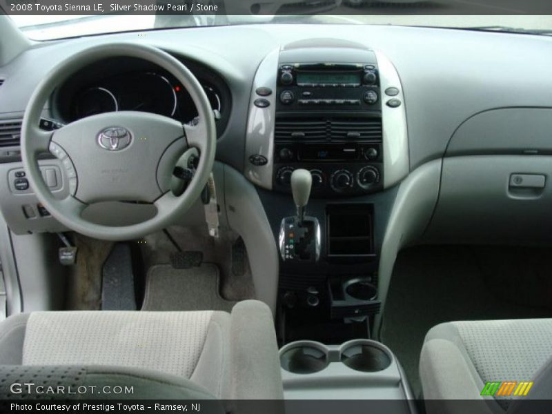 Silver Shadow Pearl / Stone 2008 Toyota Sienna LE