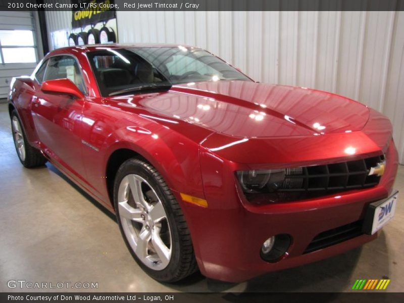 Red Jewel Tintcoat / Gray 2010 Chevrolet Camaro LT/RS Coupe