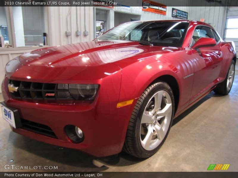 Red Jewel Tintcoat / Gray 2010 Chevrolet Camaro LT/RS Coupe