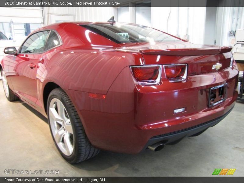Red Jewel Tintcoat / Gray 2010 Chevrolet Camaro LT/RS Coupe