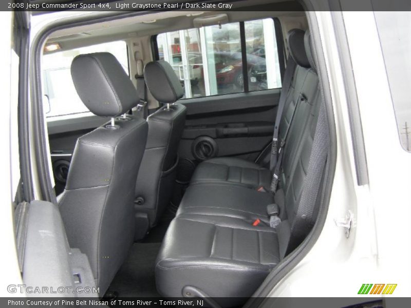 Light Graystone Pearl / Dark Slate Gray 2008 Jeep Commander Sport 4x4