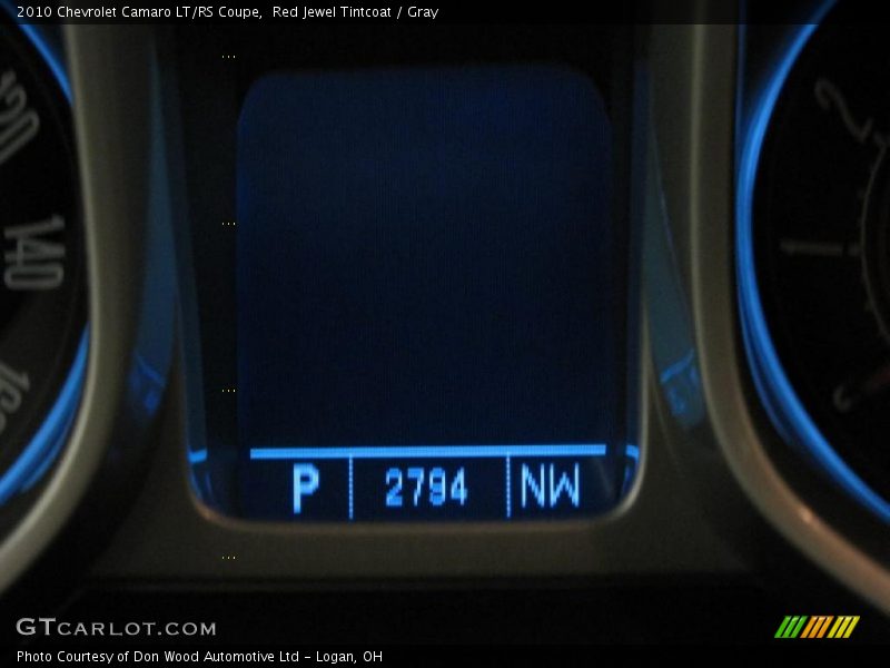 Red Jewel Tintcoat / Gray 2010 Chevrolet Camaro LT/RS Coupe
