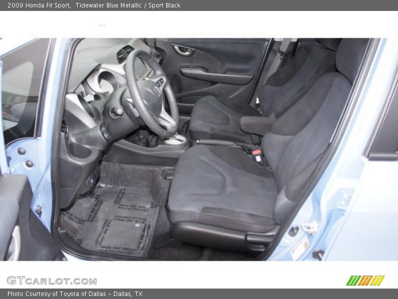  2009 Fit Sport Sport Black Interior