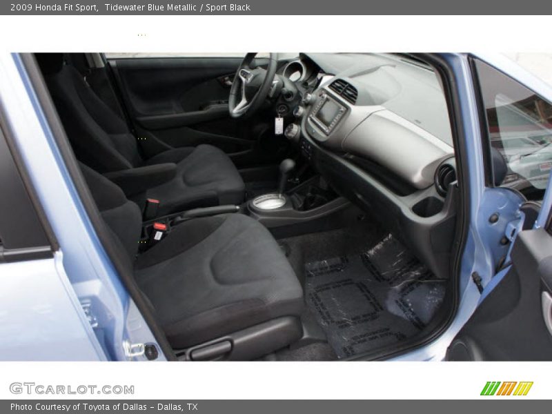  2009 Fit Sport Sport Black Interior