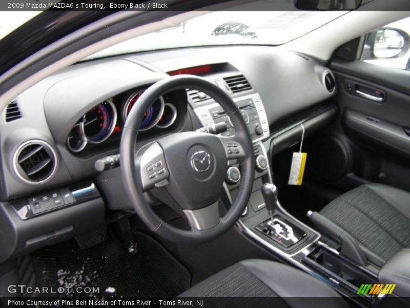  2009 MAZDA6 s Touring Black Interior