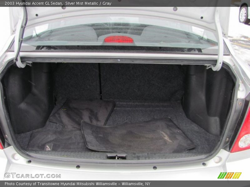  2003 Accent GL Sedan Trunk
