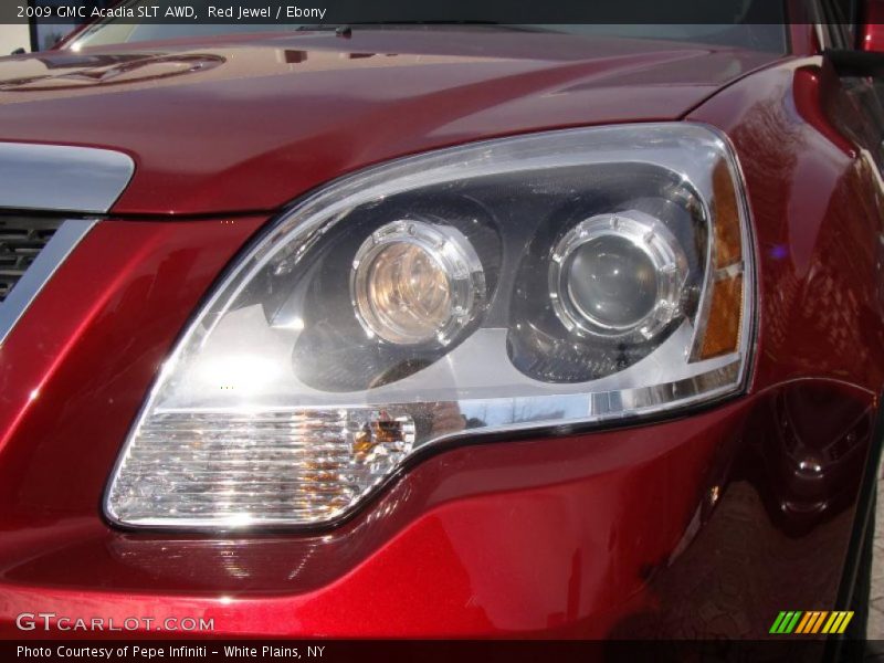 Red Jewel / Ebony 2009 GMC Acadia SLT AWD
