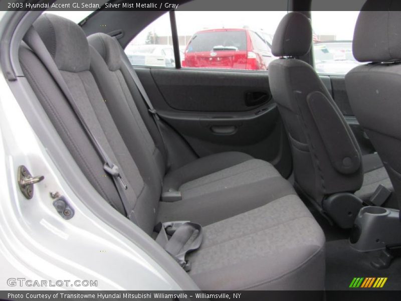  2003 Accent GL Sedan Gray Interior