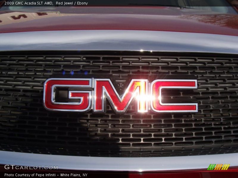 Red Jewel / Ebony 2009 GMC Acadia SLT AWD