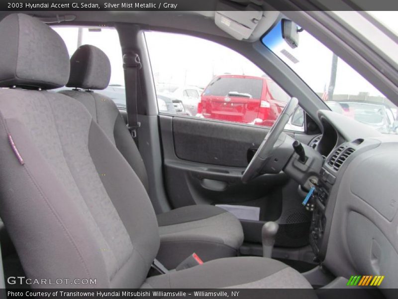  2003 Accent GL Sedan Gray Interior