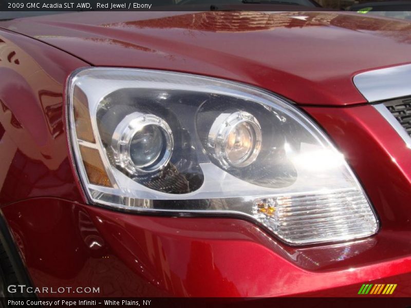 Red Jewel / Ebony 2009 GMC Acadia SLT AWD