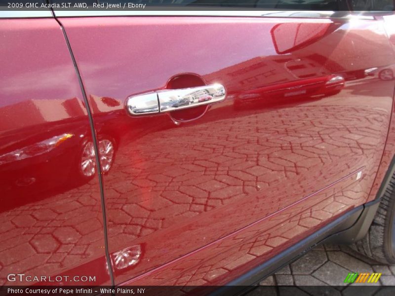Red Jewel / Ebony 2009 GMC Acadia SLT AWD