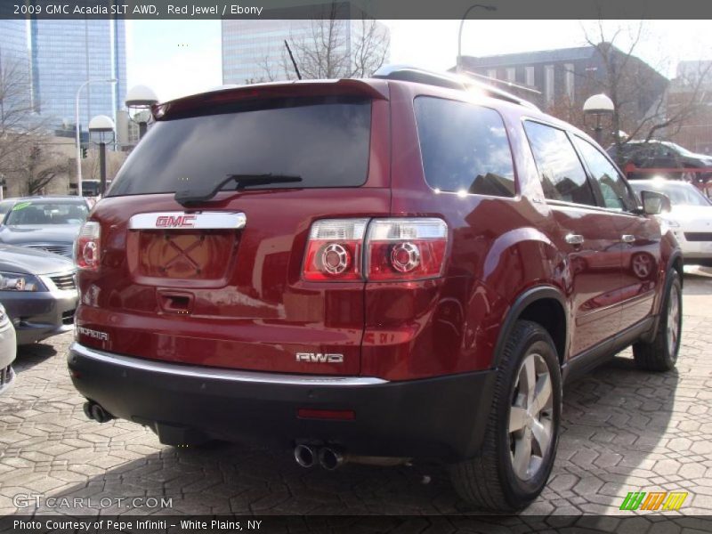 Red Jewel / Ebony 2009 GMC Acadia SLT AWD