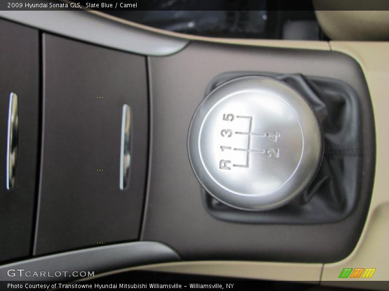 Slate Blue / Camel 2009 Hyundai Sonata GLS