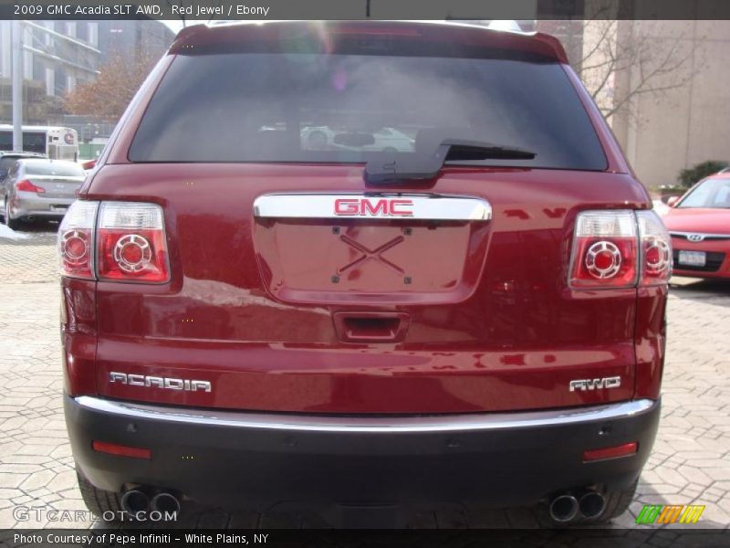Red Jewel / Ebony 2009 GMC Acadia SLT AWD