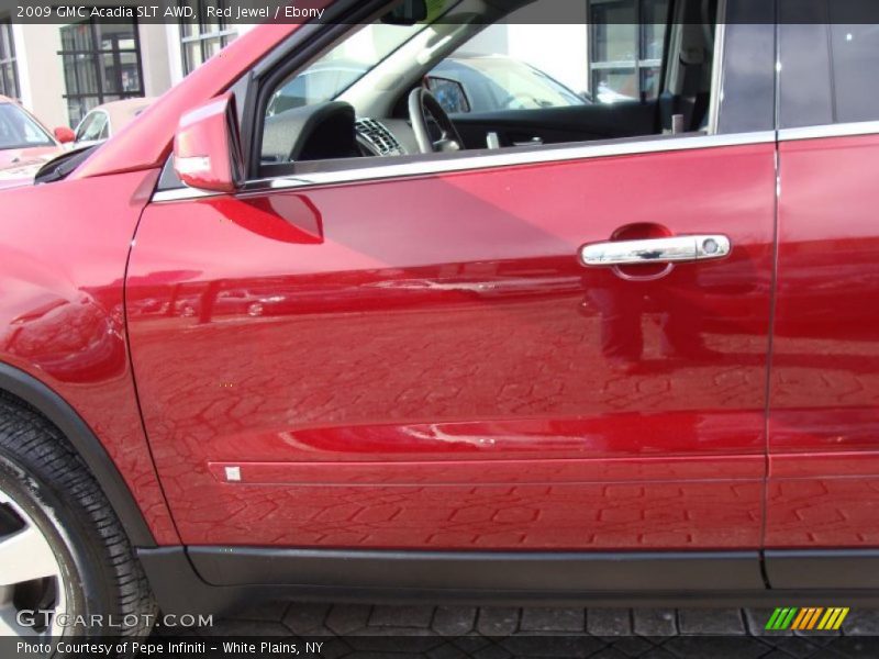 Red Jewel / Ebony 2009 GMC Acadia SLT AWD