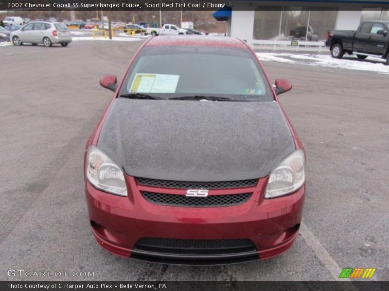 Sport Red Tint Coat / Ebony 2007 Chevrolet Cobalt SS Supercharged Coupe