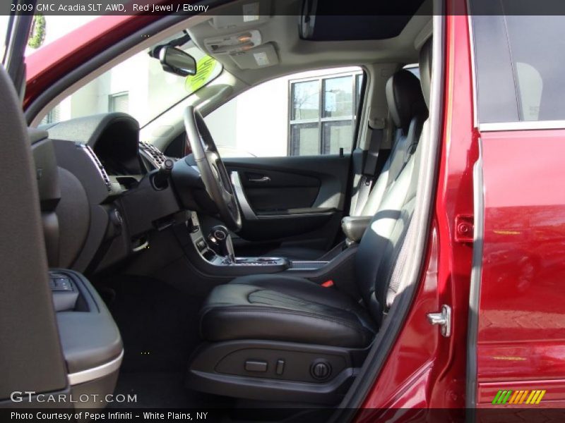 Red Jewel / Ebony 2009 GMC Acadia SLT AWD