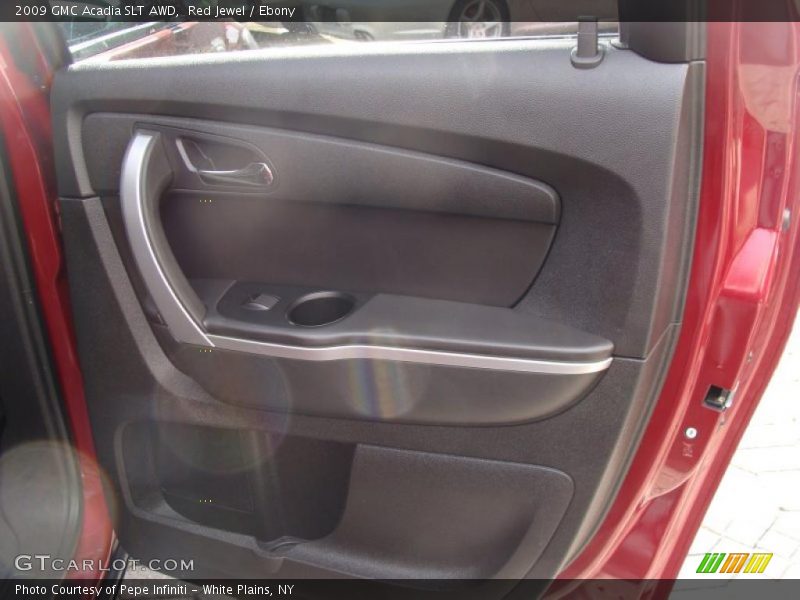 Red Jewel / Ebony 2009 GMC Acadia SLT AWD