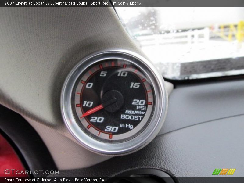 Sport Red Tint Coat / Ebony 2007 Chevrolet Cobalt SS Supercharged Coupe