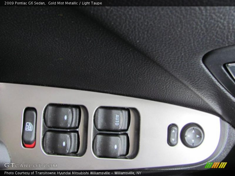 Gold Mist Metallic / Light Taupe 2009 Pontiac G6 Sedan