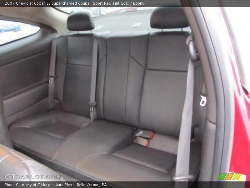  2007 Cobalt SS Supercharged Coupe Ebony Interior