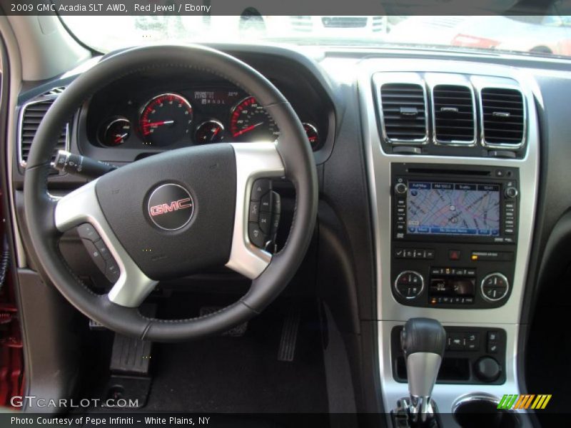  2009 Acadia SLT AWD Ebony Interior