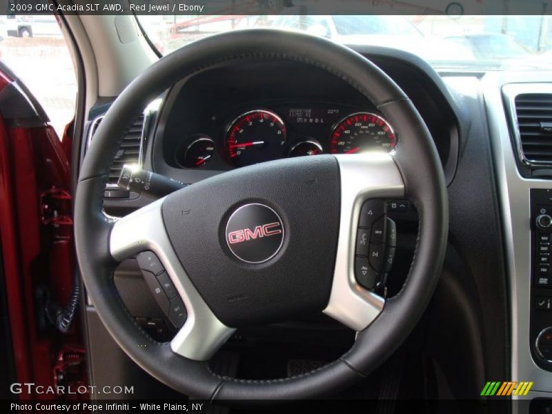 Red Jewel / Ebony 2009 GMC Acadia SLT AWD