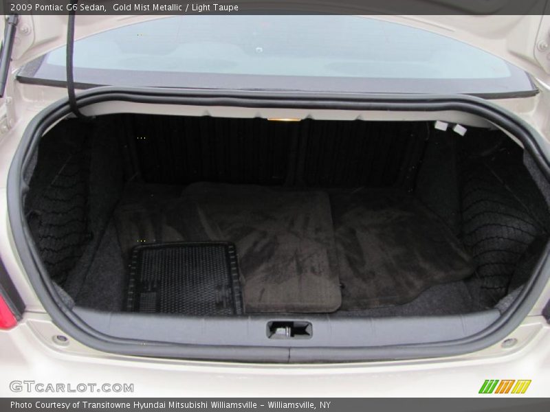 Gold Mist Metallic / Light Taupe 2009 Pontiac G6 Sedan